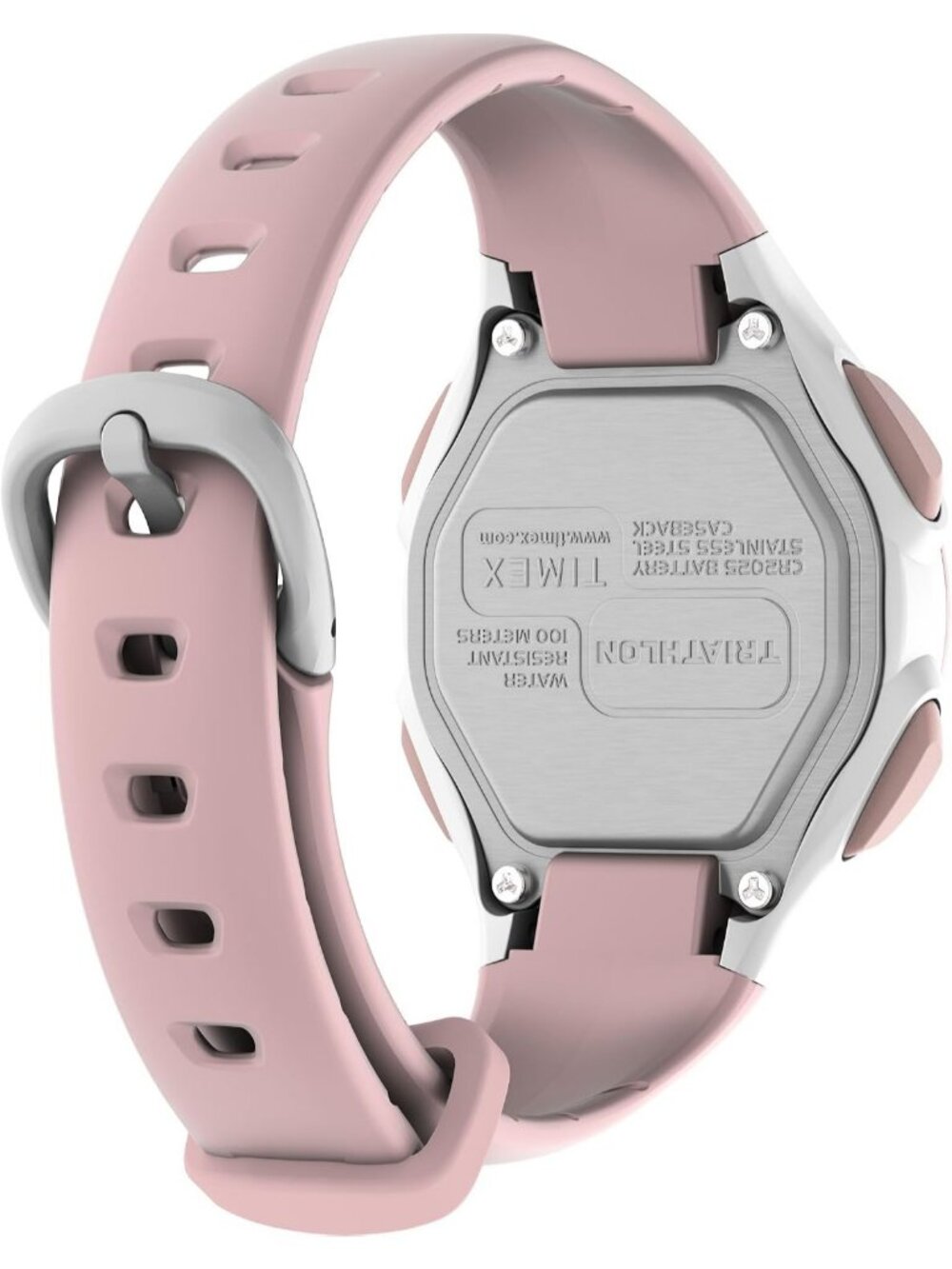 Unisex Pink/Digital Gray/Pink Ironman Triathlon Classic 30 34mm Wrist Watches - Picture 5 of 5